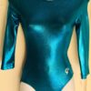 GK Elite 3/4 Sleeve Turquoise Mystique Gymnastic Dance Leo AXS