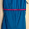 GK BIKETARD ADULT SMAL BLUE NYLON/SPANDEX PINK FOIL TRIM DANCE GYMNASTIC TANK S - Image 8
