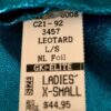GK Elite 3/4 Sleeve Turquoise Mystique Gymnastic Dance Leo AXS - Image 5