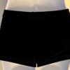 GK BLACK VELVET ADULT X-SMALL MICRO MINI CRYSTALS CHEER DANCE GYMNASTS SHORTS XS - Image 11
