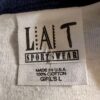 GK 'CHEER' CHILD SMALL GRAPHIC COTTON WHITE T-SHIRT NAVY GLITTER CAP SLVS SZ S - Image 4