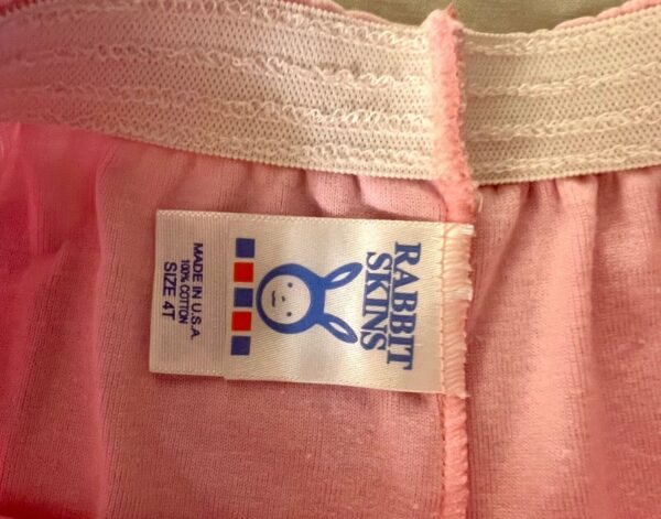 GK PINK COTTON SHORTS GIRLS X-SMALL (4T) BUTTERFLY APPLIQUE SZ 4TODDLER NWT! - Image 4