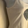 GK 'EAT SLEEP SKATE' ADULT MEDIUM WHITE COTTON HEART CAMI PJ CASUAL TOP Sz M NWT - Image 3
