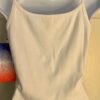 GK 'EAT SLEEP SKATE' ADULT MEDIUM WHITE COTTON HEART CAMI PJ CASUAL TOP Sz M NWT - Image 5