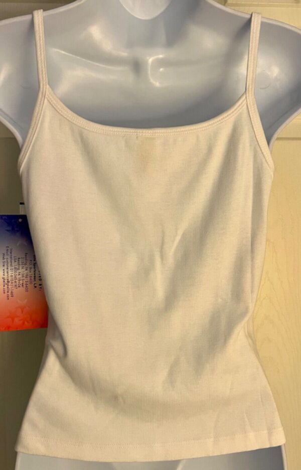 GK 'EAT SLEEP SKATE' ADULT MEDIUM WHITE COTTON HEART CAMI PJ CASUAL TOP Sz M NWT - Image 5