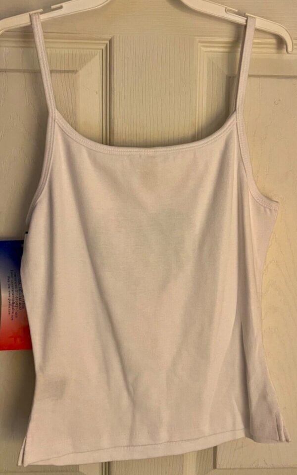 GK 'EAT SLEEP SKATE' ADULT MEDIUM WHITE COTTON HEART CAMI PJ CASUAL TOP Sz M NWT - Image 7