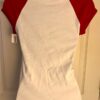 AS TEES "USA CHEER" GRAPHIC ADULT SMALL COTTON WHITE RED RAGAN CAP SLV TEE Sz AS - Image 4