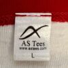 AS TEES "USA CHEER" GRAPHIC ADULT SMALL COTTON WHITE RED RAGAN CAP SLV TEE Sz AS - Image 5