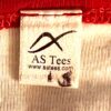 AS TEES "USA CHEER" GRAPHIC ADULT SMALL COTTON WHITE RED RAGAN CAP SLV TEE Sz AS - Image 8