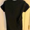 Anvil LADIES SMALL BLACK BLANK PRE-SHRUNK SSLV COTTON V-NECK TOP T-Shirt SZ S - Image 6