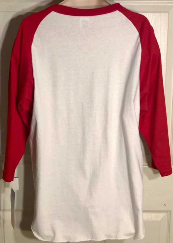 GK 3/4 SLV MENS MEDIUM BASEBALL TEE COTTON GYMNASTIC STILL RINGS GRAPHICS AL NWT - Image 3