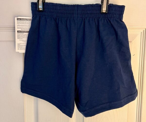 SOFFE GK NAVY CHILD MEDIUM COTTON ATHLETIC GYM WORKOUT RECREATIONAL SHORTS SZ M - Image 5