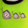 GK GREEN CHILD X-SMALL FOIL CATERPILLAR ACCENT GYMNASTICS DANCE TANK LEOTARD XS - Image 2