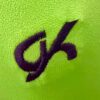 GK GREEN CHILD X-SMALL FOIL CATERPILLAR ACCENT GYMNASTICS DANCE TANK LEOTARD XS - Image 7