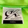 GK GREEN CHILD X-SMALL FOIL CATERPILLAR ACCENT GYMNASTICS DANCE TANK LEOTARD XS - Image 13