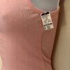 GK SKATE TANK TOP ADULT SMALL PINK RIBBED COTTON SILVER CREST GRAPHIC Sz S NWT! - Image 4
