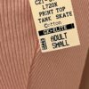 GK SKATE TANK TOP ADULT SMALL PINK RIBBED COTTON SILVER CREST GRAPHIC Sz S NWT! - Image 5