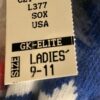 GK GO USA!! WARM COMFY SOCKS RED WHITE BLUE USA STAR STRIPE PATTERN Sz 9-11 NWT! - Image 4