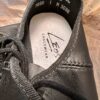 LEOâ€™S JAZZ BLACK LEATHER CHILD 1.0 M ECONO SPLIT SOLE LACE UP DANCE SHOES Sz 1.0 - Image 6