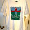 THE AUSSIE T CO GOLF 1939 SCOTLAND GRAPHIC ADULT MED SSLV WHITE COTTON T-SHIRT M - Image 2