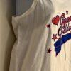 GK TANK TOP ADULT MEDIUM 'GYMNASTIC GODDESSâ€™ WHITE COTTON BEACH COVER UP  Sz M - Image 2