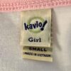 GK DANCE GRAPIC GIRLS SMALL RAGLAN CAP SLV WHITE PINK COTTON TOP Sz CS NWT! - Image 7