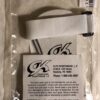 NWT! GK ELITE SPORTSWEAR HAND GRIPS WITH STRAP #GK32 WHITE SIZE L - Image 3