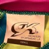 GK WARM UP JACKET ADULT SMALL PINK GREEN VELVET GYMNASTICS DANCE CHEER SKATE S - Image 7