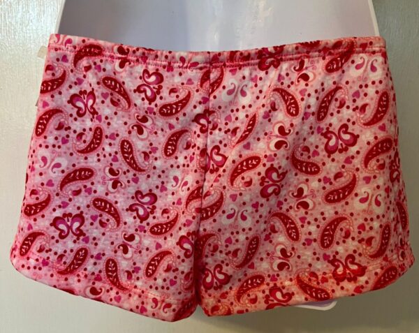 GK COOL & FUN STUFF GIRLS SMALL PINK & RED POLY BUTTERFLY PRINT SHORTS S (7/8) - Image 7