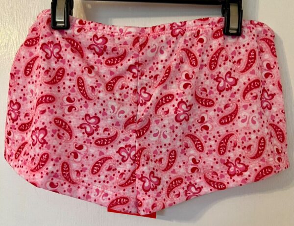 GK COOL & FUN STUFF GIRLS SMALL PINK & RED POLY BUTTERFLY PRINT SHORTS S (7/8) - Image 9