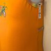 GK "GYMBEE" CHILD X-SMALL ORANGE FOIL TRIM BEE GYMNASTICS DANCE TANK LEOTARD XS - Image 5