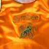 GK "GYMBEE" CHILD X-SMALL ORANGE FOIL TRIM BEE GYMNASTICS DANCE TANK LEOTARD XS - Image 11