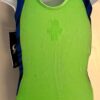 GK GREEN CHILD X-SMALL GREEN VELVET BLUE BLACK GYMNASTICS DANCE TANK LEOTARD XS - Image 6