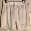 GK BOYS X-SMALL COMPETITION SHORTS WHITE N/S LONG GYMNASTICS RUNNING GYM CXS NWT