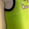 GK GREEN CHILD X-SMALL FOIL CATERPILLAR ACCENT GYMNASTICS DANCE TANK LEOTARD XS - Image 4