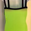 GK GREEN CHILD X-SMALL FOIL CATERPILLAR ACCENT GYMNASTICS DANCE TANK LEOTARD XS - Image 9