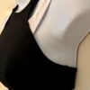 GK ALL STAR V-UP CHEER CROP TOP ADULT SMALL BLACK DRY TECH BLACK MESH AS NWT! - Image 4