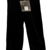 GK DANCE LADIES X-SMALL BLACK VELVET JEWELED CUFFED CAPRI DRESS PANTS SZ XS NWT!