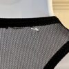 GK ALL STAR V-UP CHEER CROP TOP ADULT SMALL BLACK DRY TECH BLACK MESH AS NWT! - Image 6