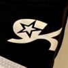 GK ALL STAR V-UP CHEER CROP TOP ADULT SMALL BLACK DRY TECH BLACK MESH AS NWT! - Image 7