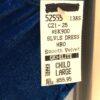 GK ICE SKATE GIRLS LARGE BLUE VELVET SLVLS DRESS MID BACK OPEN DRESS Sz CL NWT! - Image 6