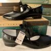 LEOâ€™S TIE TAP SHOE GIRLS 2.5 TEMPO STUDENT BLACK PATENT LEATHER #808W Sz 2.5 NIB