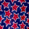 GK TANK ADULT SMALL RED STAR PRINT FOIL GYMNASTICS DANCE CHEER LEOTARD AS NWT! - Image 2