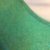 GK LONG SLEEVE LADIES SMALL CLASSIC GREEN SPARKLE GYMNASTICS DANCE LEOTARD Sz AS - Image 2