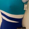 GK ICE FIGURE SKATE ADULT SMALL SLVLS MICROFIBER TURQUOISE/ROYAL TANK DRESS AS - Image 4