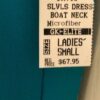 GK ICE FIGURE SKATE ADULT SMALL SLVLS MICROFIBER TURQUOISE/ROYAL TANK DRESS AS - Image 5