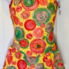 GK FRUIT SALAD FOIL PRINT ADULT SMALL SLVLS X-BACK MT ICE FIGURE SKATE DRESS AS