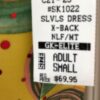 GK FRUIT SALAD FOIL PRINT ADULT SMALL SLVLS X-BACK MT ICE FIGURE SKATE DRESS AS - Image 6