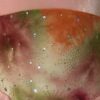 GK PINK VELVET CHILD SMALL LgSLV SERPENTINE TIE-DYE FIGURE SKATE DRESS CS NWT! - Image 2