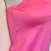 GK DANCE JAZZ CHEER ADULT SMALL PINK NYLON/SPANDEX RACERBACK TANK TOP Sz AS NWT! - Image 2